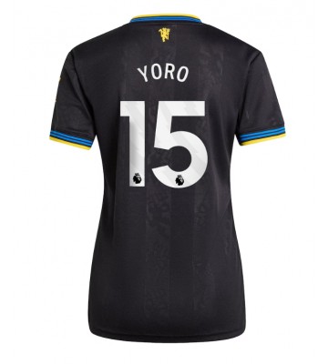 Manchester United Leny Yoro #15 Replika Tredje Tröja Damer 2025-26 Kortärmad
